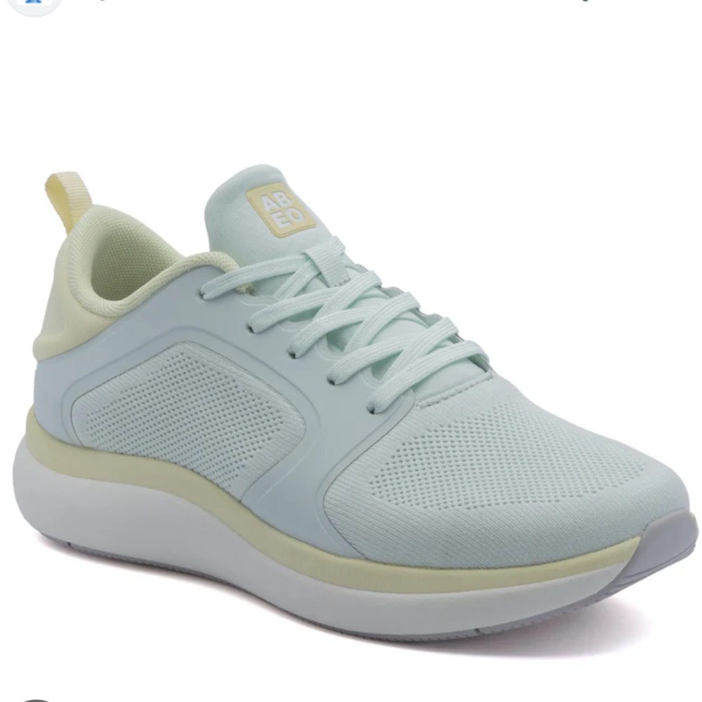 ABEO MXV Cruise Casual Sneaker with BIOsystem® comfort technology Sz 8.5 in Mint